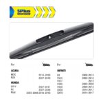 5 PLUS® 14 Inch Rear Wiper Blade Replacement for Subaru Forester 2022-2006 Ascent 2022-2019 Impreza 2011-2004 Outback 19-05 Tribeca 14-06/Honda CRV 11-07 Fit 20-07 BACK...