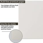 9 x 12 inches Sketch Book, Top Spiral Bound Sketch Pad, 1 Pack 100-Sheets (68lb/100gsm), Acid Free Art Sketchbook Artistic Drawing Painting Writing Paper for Kids Adults...