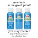 Apple Barrel Multi Surface Acrylic Paint, 2 oz, Black 2 Fl Oz