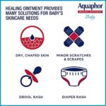 Aquaphor Baby Healing Ointment Advanced Therapy Skin Protectant for Chapped or Dry Skin, Drool Rash and Diaper Rash Ointment, 14 Oz Jar