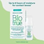 Biotrue Hydration Boost Rehydrating Contact Lens Eye Drops from Bausch + Lomb, Hydrating, Preservative Free, Naturally Inspired, 0.33 FL Oz (10 mL)