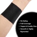 Black Cream-Blendable Face Body Paint Stick for Adults Children Eye Black Softball Football Baseball Sports , Non-Toxic Hypoallergenic for Halloween SFX Makeup Cosplay Joker...