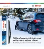 BOSCH 22A22B ICON Beam Wiper Blades - Driver and Passenger Side - Set of 2 Blades (22A & 22B)