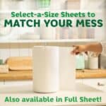 Bounty Select-A-Size Paper Towels, White, 8 Triple Rolls = 24 Regular Rolls