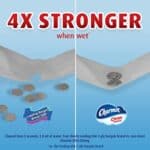 Charmin Toilet Paper Ultra Strong Clean Touch, 24 Family Mega Rolls = 123 Regular Rolls