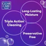 Clear Care Plus Cleaning Solution with Lens Case, Twin Pack, Multi, 12 Oz, Pack of 2