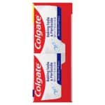 Colgate Baking Soda & Peroxide Toothpaste - Whitens Teeth, Fights Cavities & Removes Stains, Brisk Mint, 6 Ounce (Pack of 2)