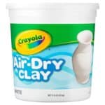 Crayola Air Dry Clay (5lbs), Natural White Modeling Clay for Kids, Sculpting Material, Bulk Craft Supplies for School Classrooms [Amazon Exclusive]