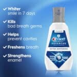 Crest Pro-Health Advanced Mouthwash, Alcohol Free, Extra Whitening, Energizing Mint Flavor, 946 mL (32 fl oz)