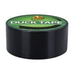 Duck Brand 1265013 Color Duct Tape, Single Roll, Black