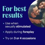 Erectile Dysfunction Treatment Gel, New Clinically Proven Topical Gel, Helps Get an Erection Within 10 Minutes, 4 Single Use Tubes