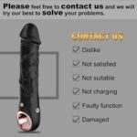 G Spot Dildo Vibrator - BGGOOD Adult Female Sex Toys with 10 Vibrations, Realistic Silicone Dildos Finger Vibrators for Multiple Stimulation, Clitoris Stimulator for Woman...