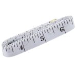 GDMINLO Soft Tape Measure Double Scale Body Sewing Flexible Ruler for Weight Loss Medical Body Measurement Sewing Tailor Craft Vinyl Ruler, Has Centimetre Scale on Reverse Side...