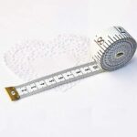 GDMINLO Soft Tape Measure Double Scale Body Sewing Flexible Ruler for Weight Loss Medical Body Measurement Sewing Tailor Craft Vinyl Ruler, Has Centimetre Scale on Reverse Side...