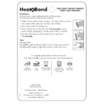 HeatnBond Hem Iron-On Adhesive, Super Weight, 3/4 Inch x 8 Yards, White