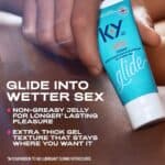 K-Y Jelly Water Based Lube For Sex, Anal Lube, Non-Greasy Water Based Personal Lubricant, pH Friendly Sex Lube Can Be Used With Sex Toys For Women & Male Sex Toys, Condom...