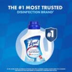 Lysol Disinfectant Laundry Sanitizer & Scent Booster, Laundry Detergent Additive, Color Safe Bleach Alternative, Laundry Odor Eliminator, Kills Bacteria & Viruses, Crisp Linen...