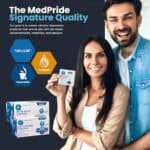 MED PRIDE Alcohol Prep Pads| Medical-Grade, Sterile, Individually-Wrapped, Isopropyl Cotton Swabs| Disposable, Medium Square Size, 2ply, Latex Free & Antiseptic (200 Count (Pack...