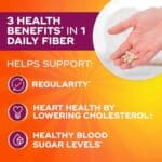 Metamucil 3-in-1 Fiber Capsules, Daily Psyllium Husk Fiber Supplement, Fiber Capsules for Digestive Health, Plant-Based Psyllium Husk Fiber Capsules, #1 Doctor Recommended Fiber...