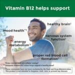 Nature Made Vitamin B12 1000 mcg, Dietary Supplement for Energy Metabolism Support, 150 Softgels, 150 Day Supply