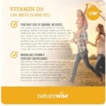 NatureWise Vitamin D3 5000iu (125 mcg) 1 Year Supply for Healthy Muscle Function, and Immune Support, Non-GMO, Gluten Free in Cold-Pressed Olive Oil, Packaging Vary ( Mini...