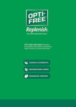 Opti-Free Replenish Multi-Purpose Disinfecting Solution with Lens Case, Twin Pack, 10-Fluid Ounces Each - 2 Count(Pack of 1)