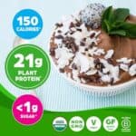 Orgain Organic Vegan Protein Powder, Creamy Chocolate Fudge - 21g Plant Protein, 7g Prebiotic Fiber, No Lactose Ingredients, No Added Sugar, Non-GMO, Shakes & Smoothies, 2.03 lb...