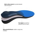 Plantar Fasciitis Insoles for Men Women - Orthotics Inserts, Shoe Insoles Arch Support Flat Feet Inserts Work Boot Insoles for Standing All Day (Mens 10-10 1/2 | Womens 12-12 1/2)