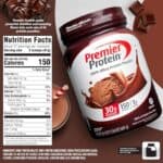 Premier Protein Powder, Chocolate Milkshake, 30g Protein, 1g Sugar, 100% Whey Protein, Keto Friendly, No Soy Ingredients, Gluten Free, 17 Servings, 23.9 Ounce (Pack of 1)