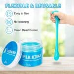 PULIDIKI Car Cleaning Gel Universal Detailing Kit Automotive Dust Car Crevice Cleaner Slime Auto Air Vent Interior Detail Removal for Car Putty Cleaning Keyboard Cleaner Car...