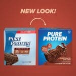 Pure Protein Bars, High Protein, Nutritious Snacks to Support Energy, Low Sugar, Gluten Free, Chocolate Deluxe, 1.76 oz., 12 Count(Pack of 1) (Packaging may vary)