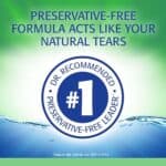 Refresh Plus Lubricant Eye Drops, Preservative-Free, 0.01 Fl Oz Single-Use Containers, 50 Count, Packaging May Vary