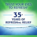 Refresh Plus Lubricant Eye Drops, Preservative-Free, 0.01 Fl Oz Single-Use Containers, 50 Count, Packaging May Vary