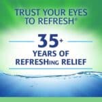 Refresh Plus Lubricant Eye Drops Preservative-Free Tears, 0.01 fl oz (0.4 mL), 70 Single-Use Containers