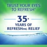 Refresh Tears, Lubricant Eye Drops, 2 Bottles .5 fl oz (15 ml)