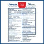 Salonpas Pain Relieving Patch for Back, Neck, Shoulder, Knee Pain and Muscle Soreness - 8 Hour Pain Relief - 60 Count