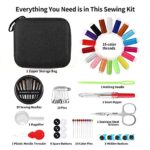 Sewing Kit Basic,Marcoon Needle and Thread Kit with Sewing Supplies and Accessories for Adults,Kids,Beginner,Home,Travel,Emergency Including Scissors,Measure Tape,Needle...