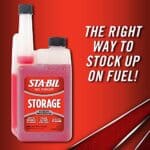 STA-BIL Storage Fuel Stabilizer - Keeps Fuel Fresh for 24 Months - Prevents Corrosion - Gasoline Treatment that Protects Fuel System - Fuel Saver - Treats 80 Gallons - 32 Fl....