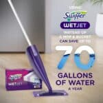 Swiffer WetJet Hardwood Floor Cleaner Spray Mop Pad Refill, Multi Surface, 24 Count