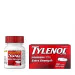 Tylenol Extra Strength Caplets with 500 mg Acetaminophen, Pain Reliever and Fever Reducer for Headache, Backache, Toothache & Minor Arthritis Pain Relief, 100 Count