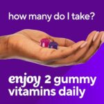 Vitafusion Womens Multivitamin Gummies, Berry Flavored Daily Vitamins for Women With Vitamins A, C, D, E, B-6 and B-12, America’s Number 1 Gummy Vitamin Brand, 75 Days Supply,...