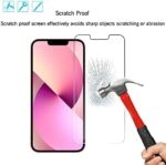 Ailun Glass Screen Protector for iPhone 14 / iPhone 13 / iPhone 13 Pro [6.1 Inch] Display 3 Pack Tempered Glass, Case Friendly