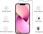 Ailun Glass Screen Protector for iPhone 14 / iPhone 13 / iPhone 13 Pro [6.1 Inch] Display 3 Pack Tempered Glass, Case Friendly