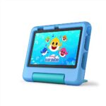 Amazon Fire 7 Kids tablet (newest model) ages 3-7. Top-selling 7" kids tablet on Amazon | 6-months of ad-free content with parental controls included, 10-hr battery, 16 GB, Blue