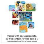 Amazon Fire HD 8 Kids tablet, ages 3-7. Top-selling 8" kids tablet on Amazon - 2022. Ad-free content with parental controls included, 13-hr battery, 64 GB, Blue