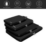 BAGAIL 4 Set/6 Set Compression Packing Cubes Travel Accessories Expandable Packing Organizers