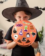 Benresive 300 Pcs Halloween Stickers for Kids, Halloween Holiday Stickers Bulk, Halloween Crafts Party Favors for Kids, Cute Water Bottle Stikers, Waterproof Vinyl Laptop...