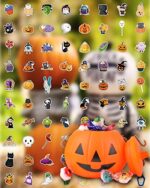 Benresive 300 Pcs Halloween Stickers for Kids, Halloween Holiday Stickers Bulk, Halloween Crafts Party Favors for Kids, Cute Water Bottle Stikers, Waterproof Vinyl Laptop...