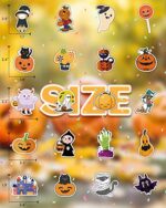 Benresive 300 Pcs Halloween Stickers for Kids, Halloween Holiday Stickers Bulk, Halloween Crafts Party Favors for Kids, Cute Water Bottle Stikers, Waterproof Vinyl Laptop...