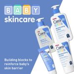 CeraVe Baby Wash & Shampoo | Fragrance, Paraben, & Sulfate Free Shampoo for Tear-Free Baby Bath Time | 8 Ounce